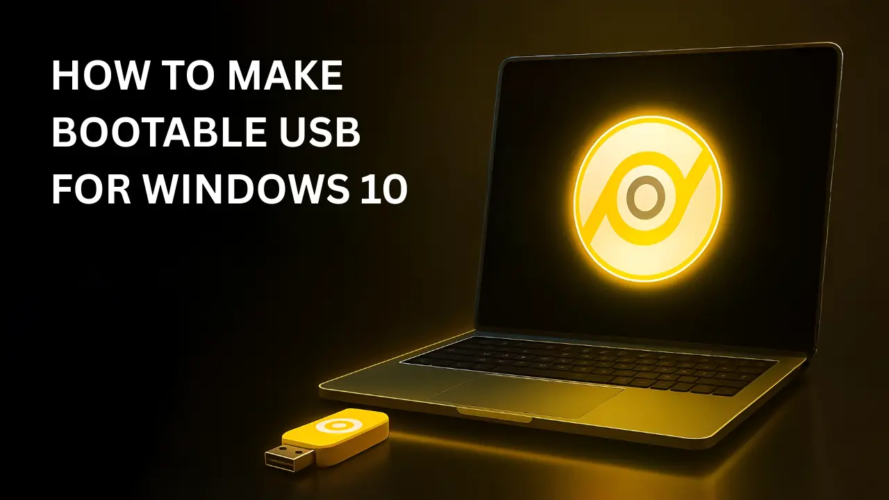 Create Bootable USB with PowerISO